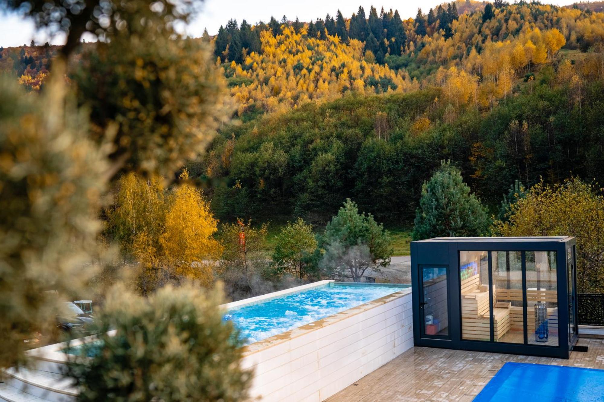 Hotel Carpentiere Arena Răşinari Exterior foto